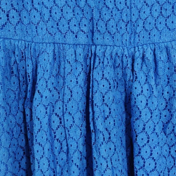 🏷️Very J | Blue Hi-Lo Sheath Dress / Size: Medium - Picture 3 of 6